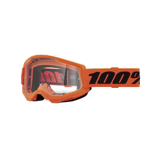 100% Strata 2 Kinder Crossbril Oranje