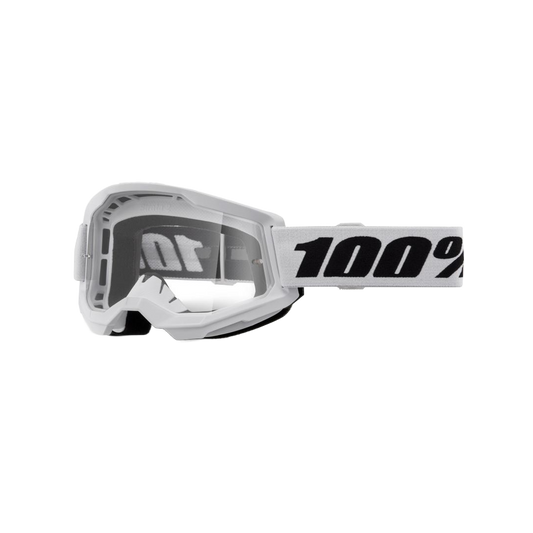 100% Strata 2 Kinder Crossbril Wit