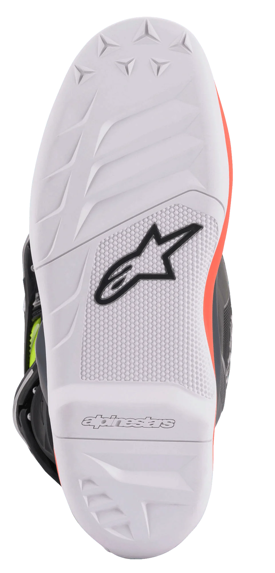 Alpinestars Tech 7s Kinder Crosslaars Fluor Rood Fluor Geel