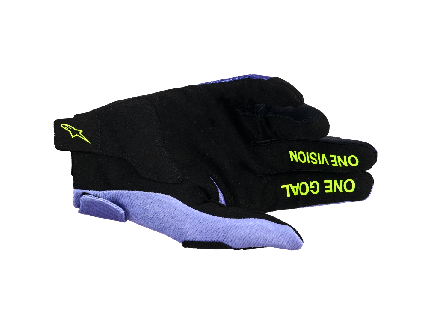 Alpinestars Radar Crosshandschoenen Paars Fluor Geel