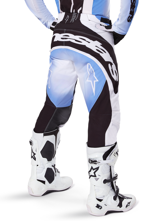 Alpinestars Techstar Melt Zwart Blauw Crossbroek