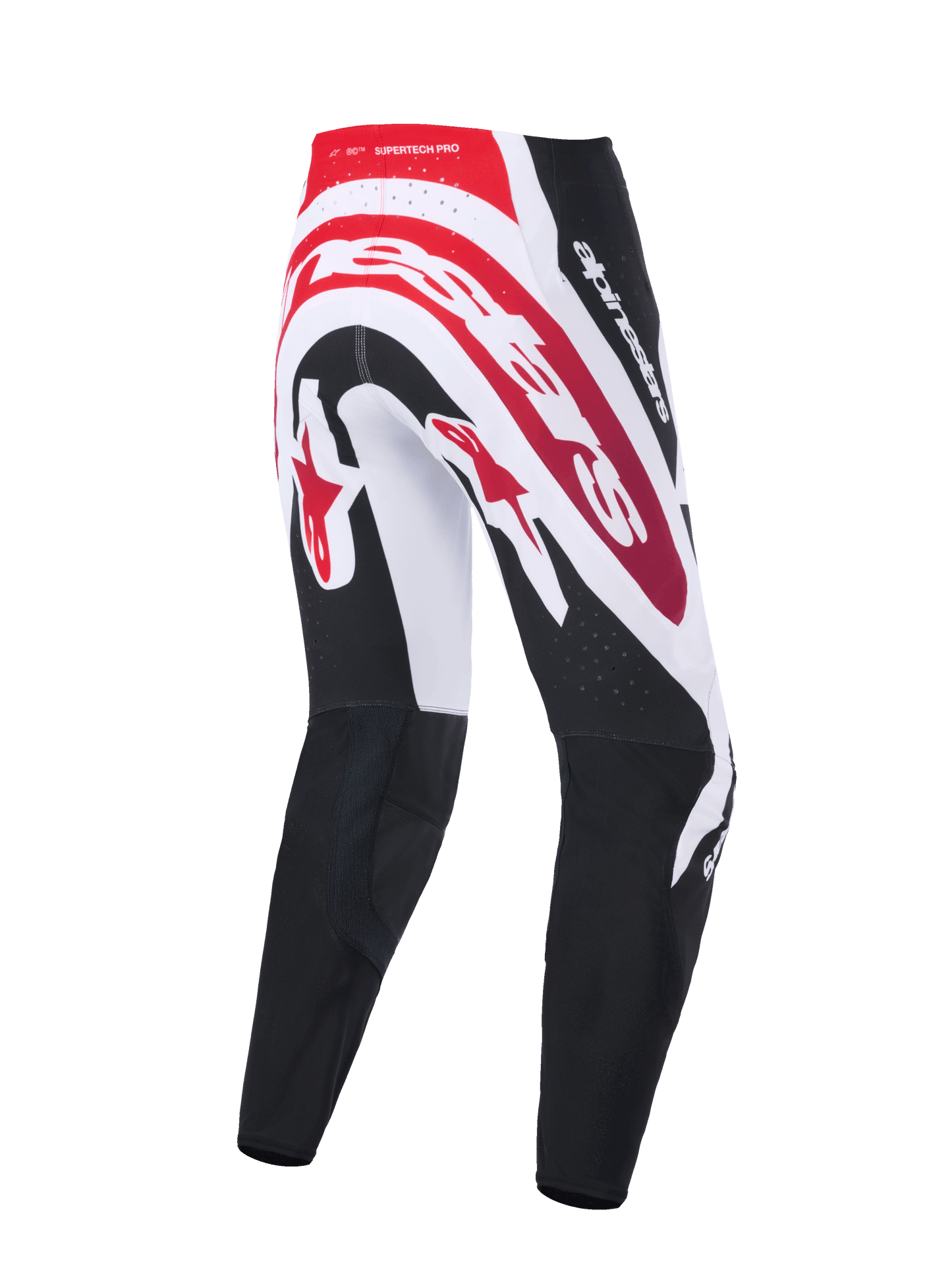 Alpinestars Supertech AFD Vista Zwart Rood Crossbroek