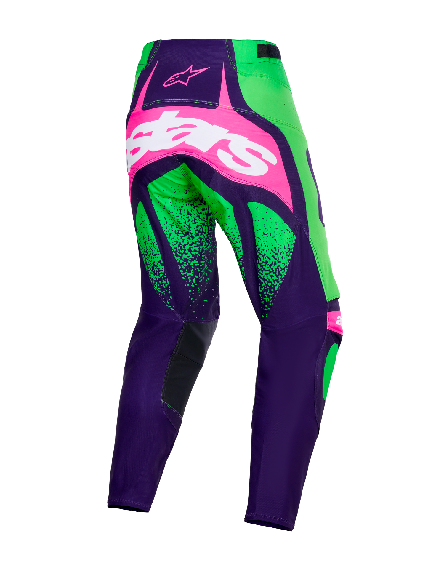 Alpinestars Techstar Nomur Roze Groen Crossbroek