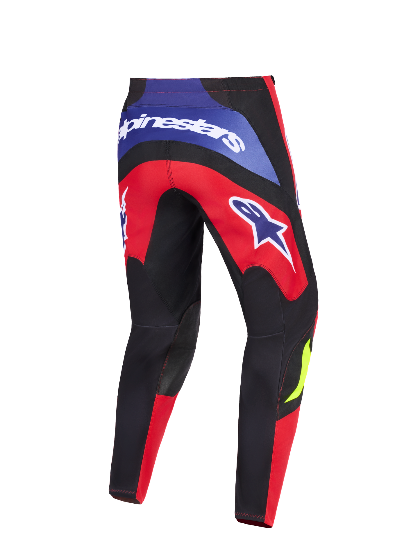 Alpinestars Fluid Grid Rood Zwart Crossbroek