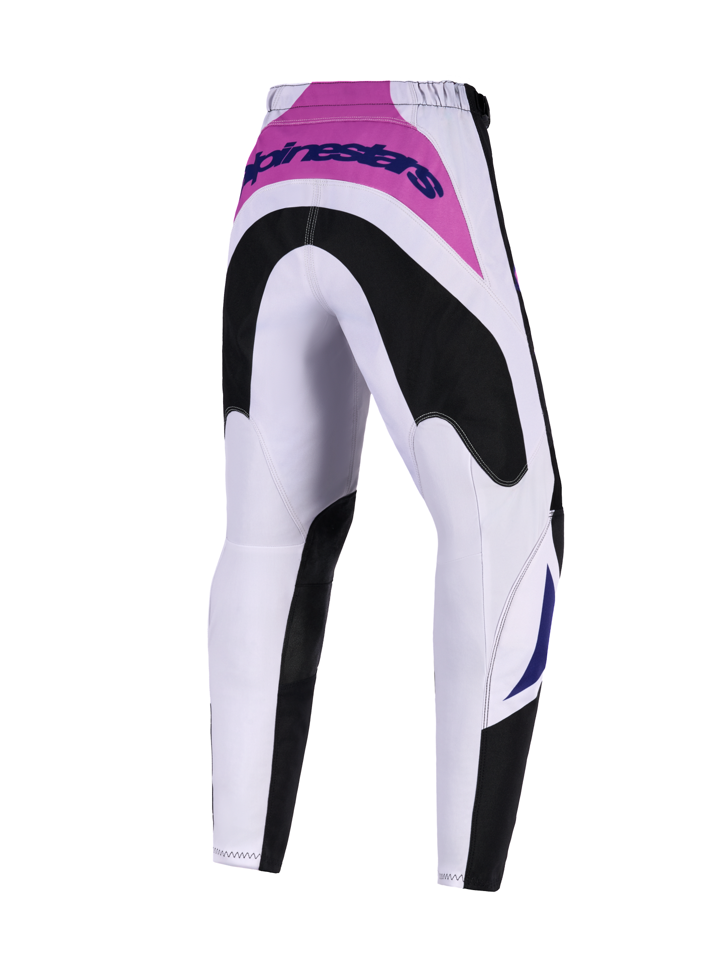 Alpinestars Fluid Grid Zwart Paars Kinder Crossbroek