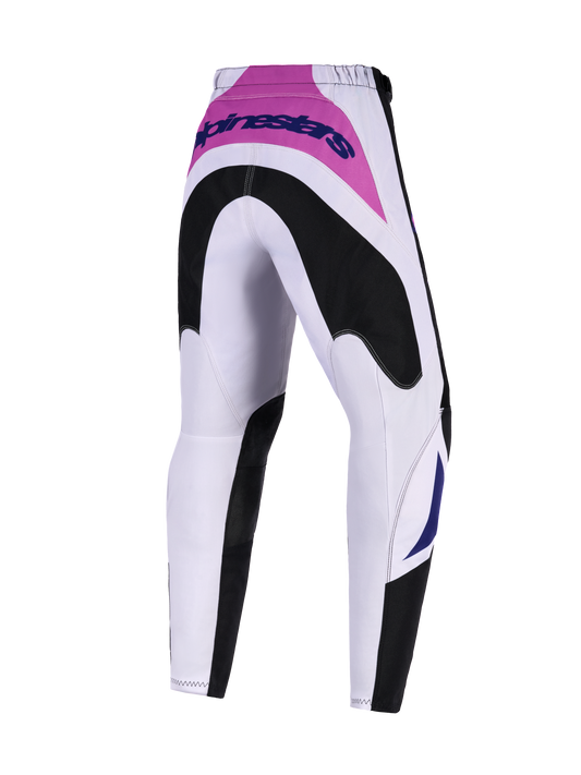 Alpinestars Fluid Grid Zwart Paars Kinder Crossbroek