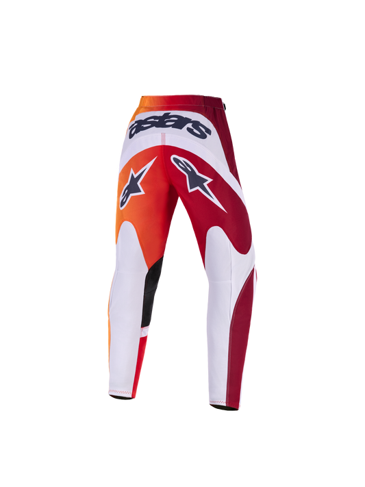 Alpinestars Fluid Portl Rood Grijs Kinder Crossbroek