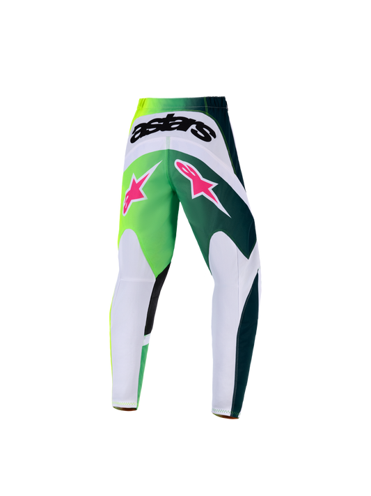Alpinestars Fluid Portl Groen Kinder Crossbroek