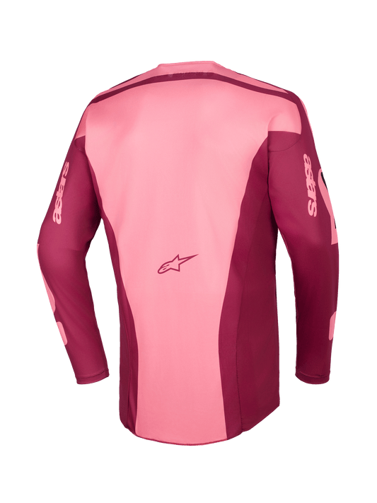 Alpinestars Racer Riway Rood Roze Crossshirt