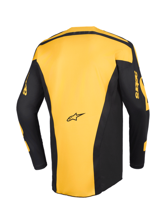 Alpinestars Racer Riway Geel Zwart Crossshirt