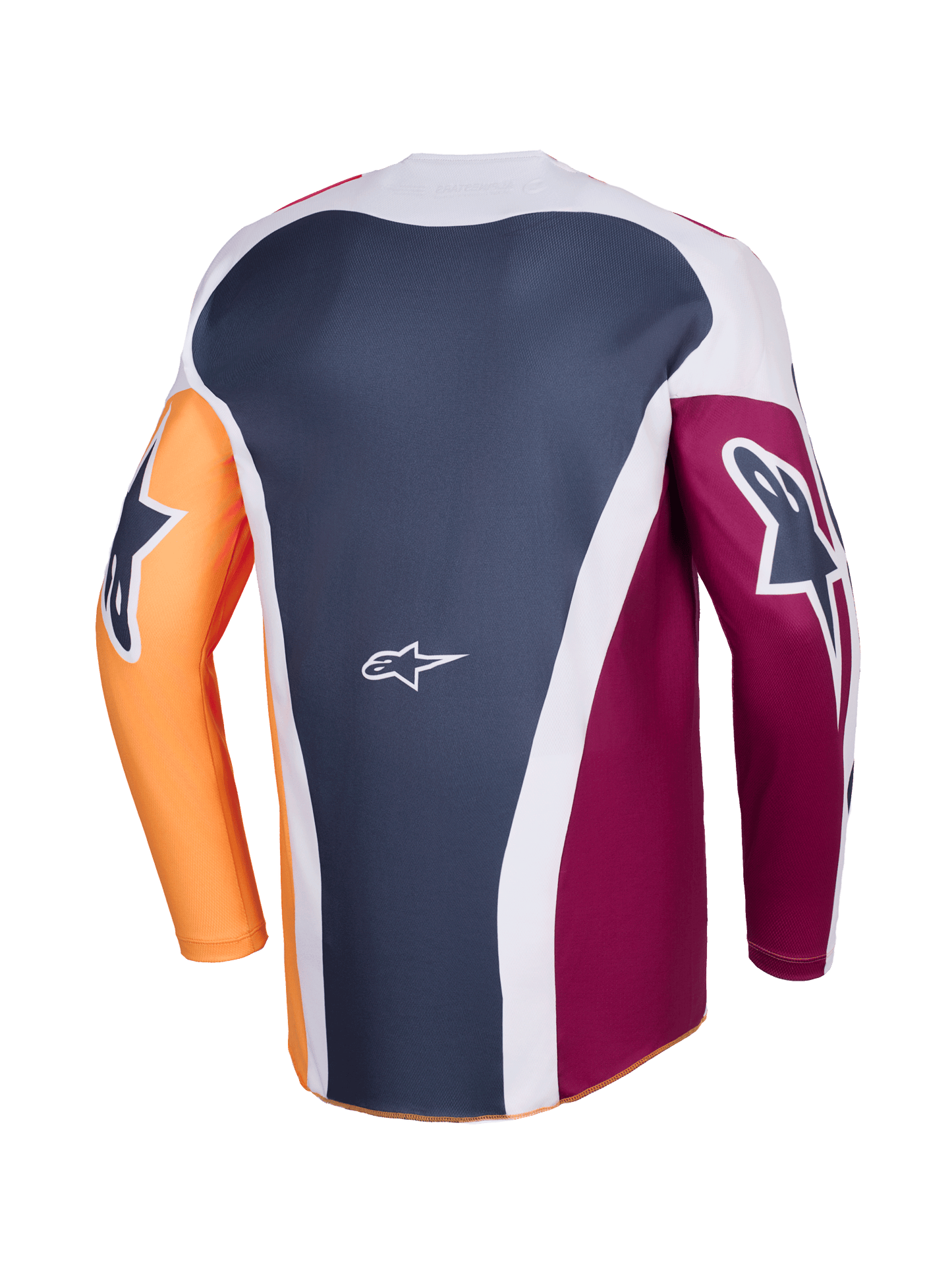 Alpinestars Racer Portl Grijs Rood Crossshirt