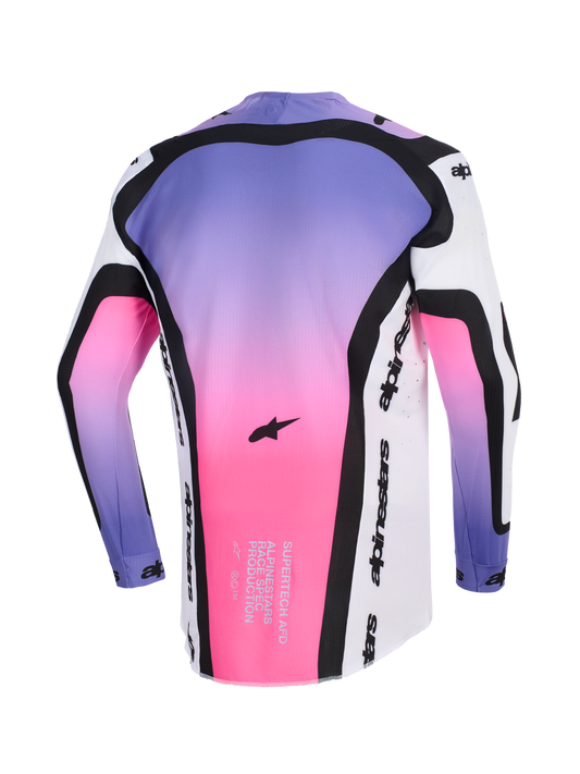 Alpinestars Supertech AFD Vista Wit Roze Crossshirt