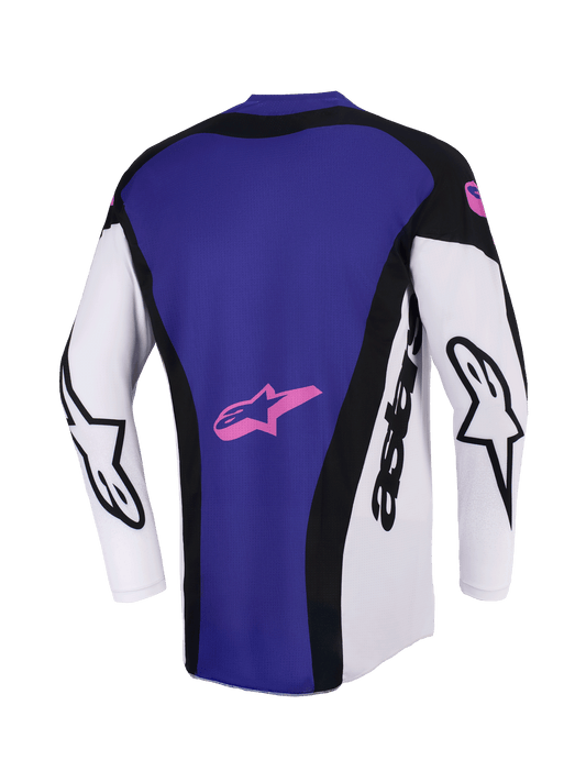 Alpinestars Techstar Knif Grijs Paars Crossshirt