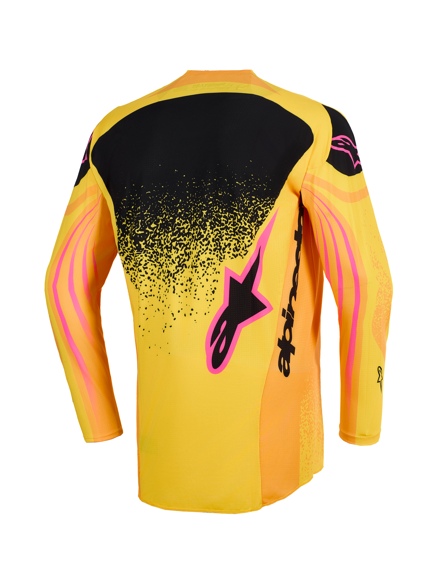 Alpinestars Techstar Nomur Geel Oranje Crossshirt