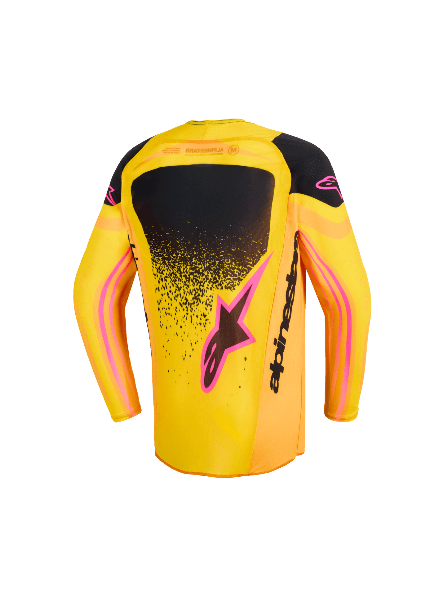 Alpinestars Supertech Nomur Oranje Geel Kinder Crossshirt