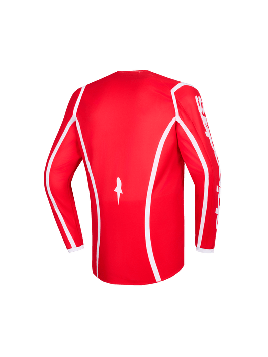 Alpinestars Fluid Apex Rood Kinder Crossshirt