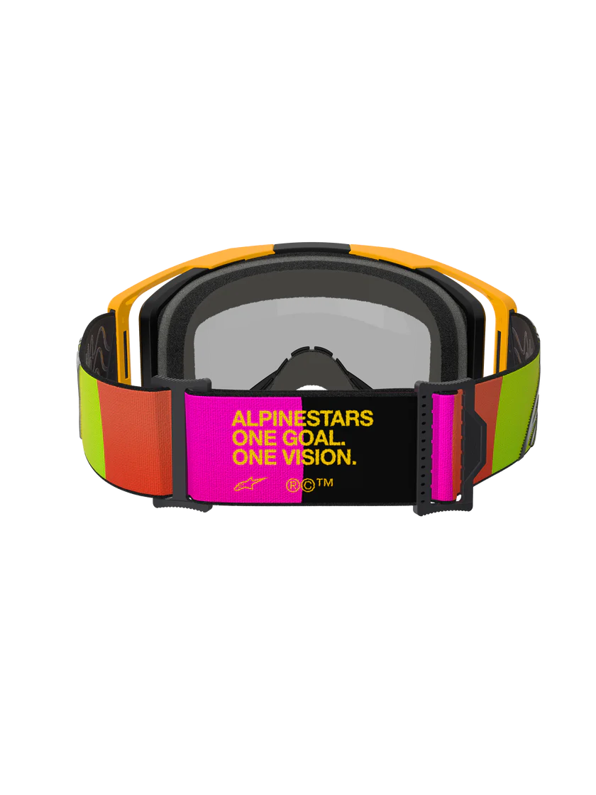 Alpinestars Vision 8 Corp Crossbril Geel Zwart