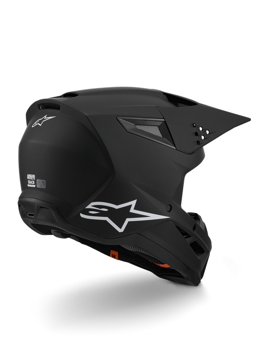 Alpinestars S-M3 Solid Crosshelm Mat Zwart