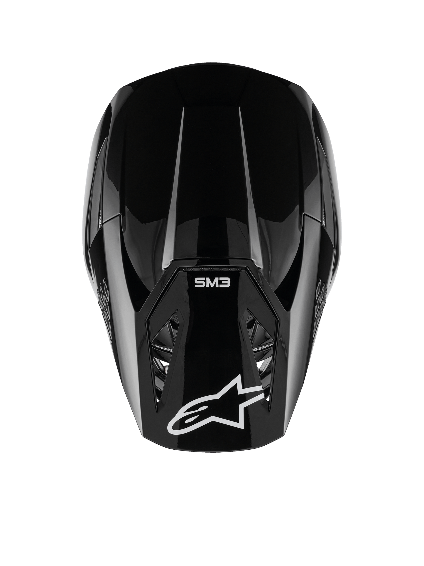 Alpinestars S-M3 Solid Crosshelm Zwart