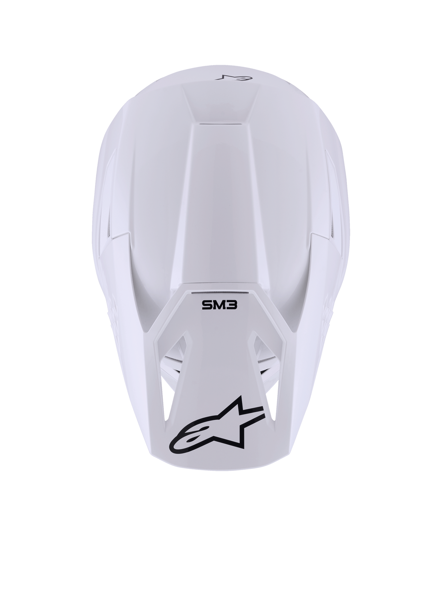 Alpinestars S-M3 Solid Crosshelm Wit