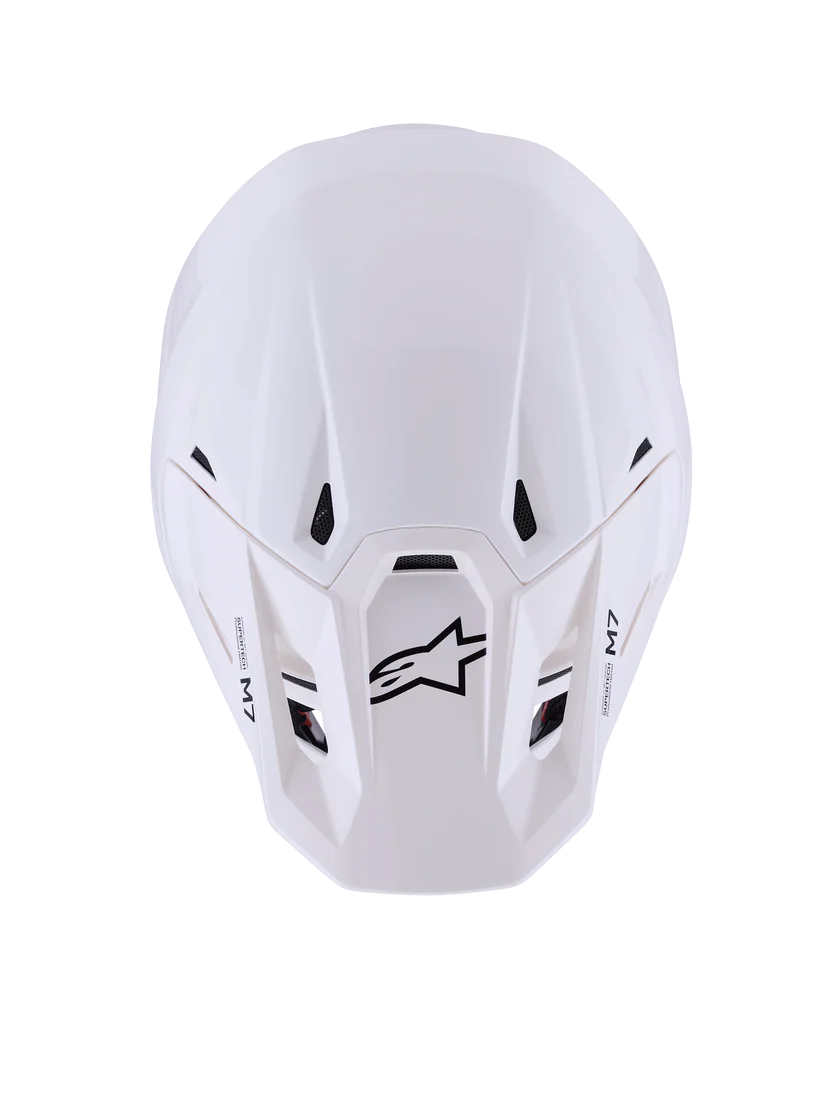 Alpinestars S-M7 Solid Crosshelm Wit