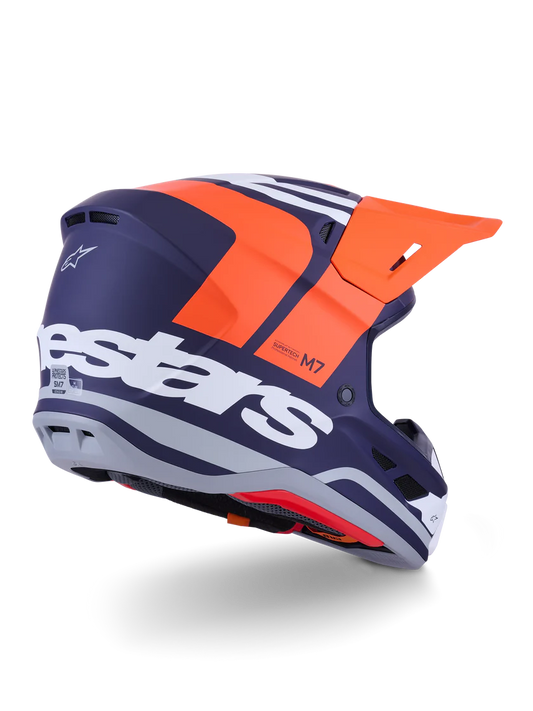 Alpinestars S-M7 Core Crosshelm Oranje
