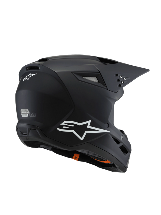 Alpinestars S-M3 Solid Kinder Crosshelm Mat Zwart