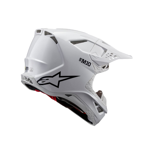 Alpinestars S-M10 Solid Crosshelm Wit