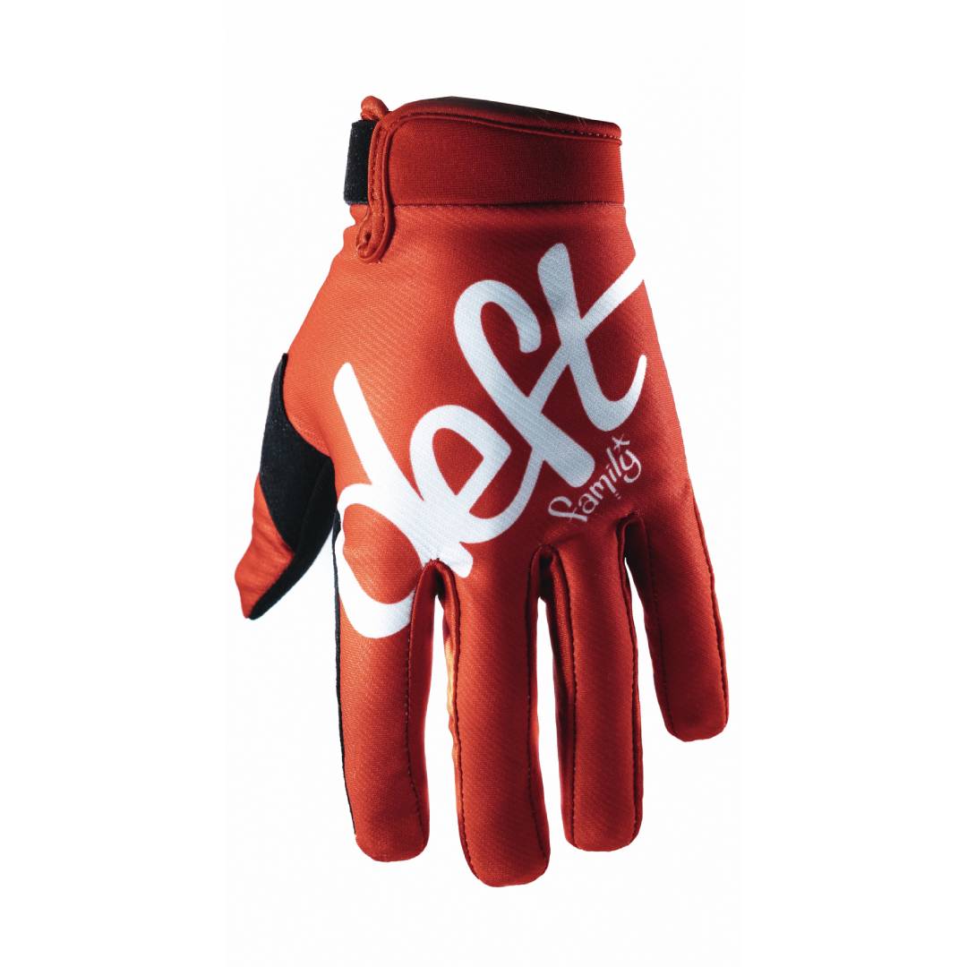 Deft Family EQVLNT Solid Kinder Crosshandschoenen Rood