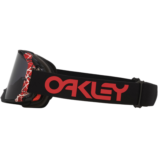 Oakley Airbrake Crossbril Red Eddie Dark Grey