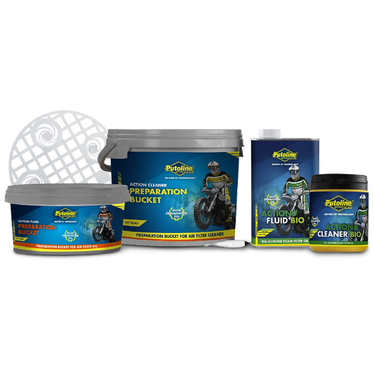 Putoline Action Kit Bio Luchtfilterreinigings- en invetset