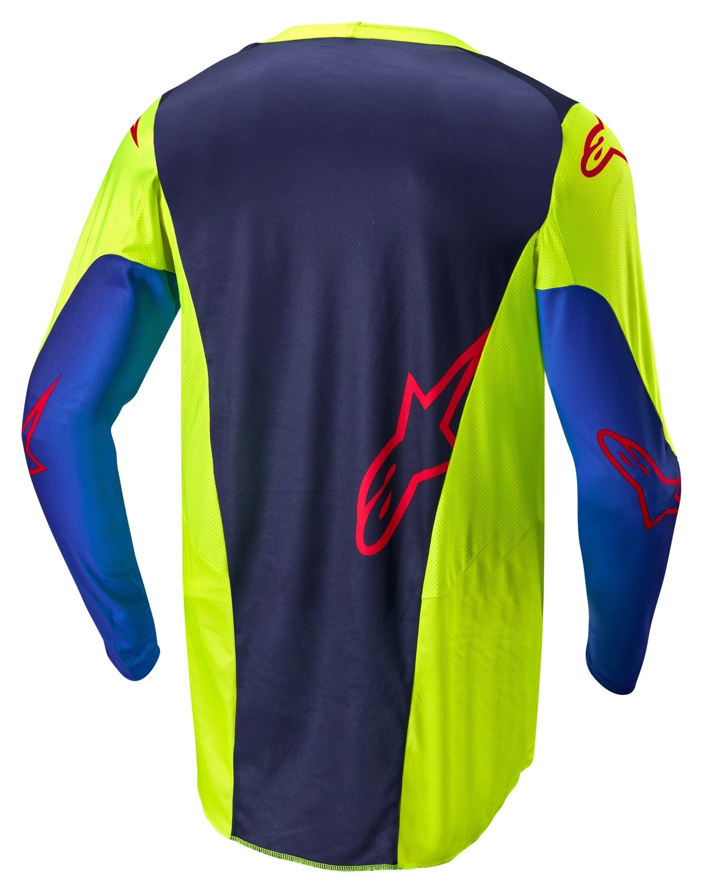 Alpinestars Racer Hoen Geel Blauw Crossshirt