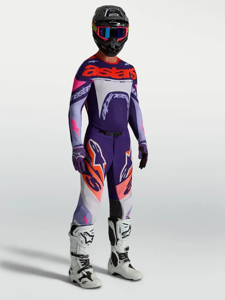 Alpinestars Supertech Dyna Paars Crossshirt
