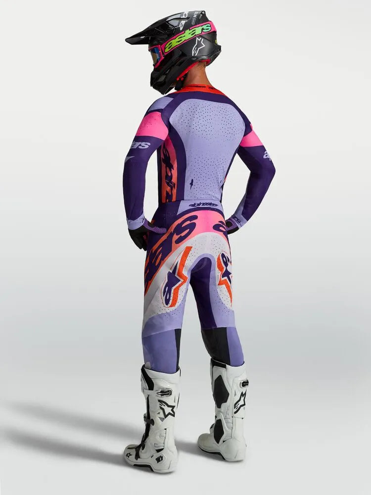 Alpinestars Supertech Dyna Paars Crossbroek