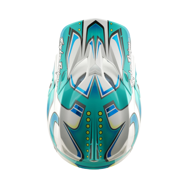Troy Lee Designs SE5 Crest Crosshelm Teal
