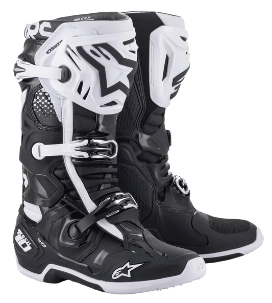 Alpinestars Tech 10 Crosslaars Zwart Wit