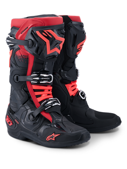 Alpinestars Tech 10 Crosslaars Zwart Rood