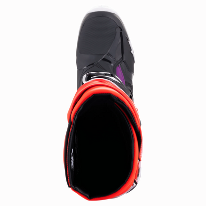 Alpinestars Tech 10 Crosslaars Zwart Rood Oranje