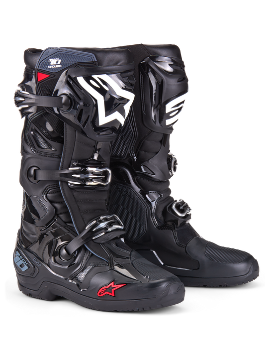 Alpinestars Tech 10 Enduro Crosslaars Zwart