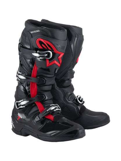 Alpinestars Tech 7 Crosslaars Zwart Rood