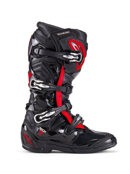 Alpinestars Tech 7 Crosslaars Zwart Rood