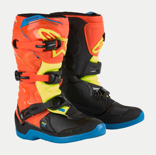 Alpinestars Tech 3s Kinder Crosslaars Fluor Oranje