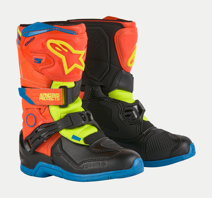 Alpinestars Tech 3s Kinder Crosslaars Fluor Oranje