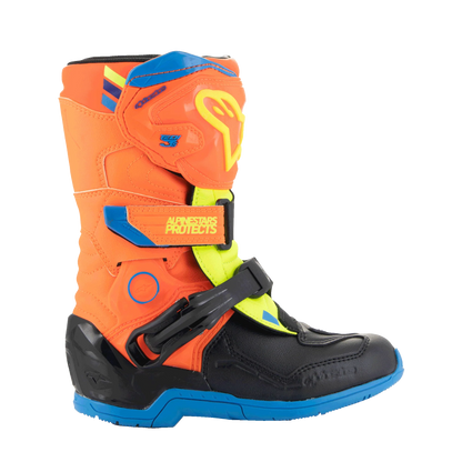 Alpinestars Tech 3s Kinder Crosslaars Fluor Oranje