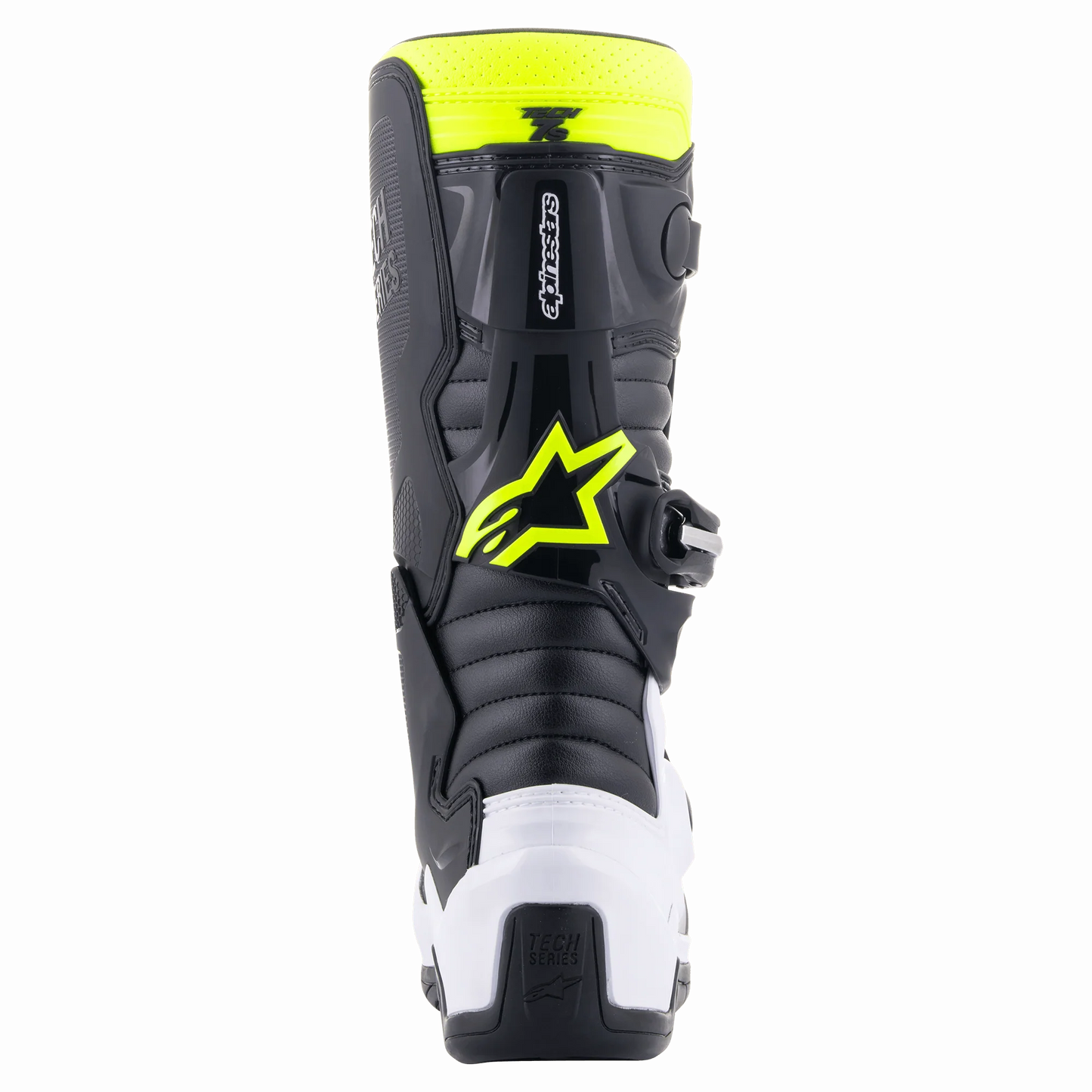 Alpinestars Tech 7s Kinder Crosslaars Zwart Blauw Fluor Geel