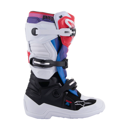 Alpinestars Tech 7s Kinder Crosslaars Regenboog