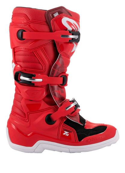 Alpinestars Tech 7s Kinder Crosslaars Rood