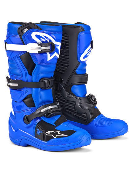 Alpinestars Tech 7s Kinder Crosslaars Blauw