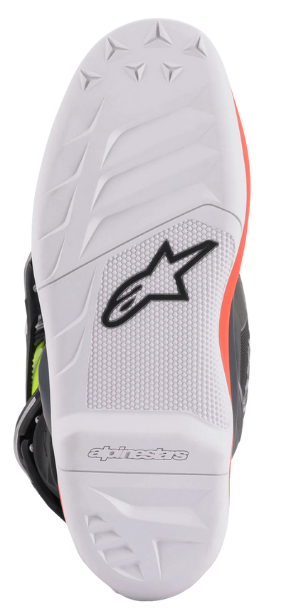 Alpinestars Tech 7s Kinder Crosslaars Fluor Rood Fluor Geel