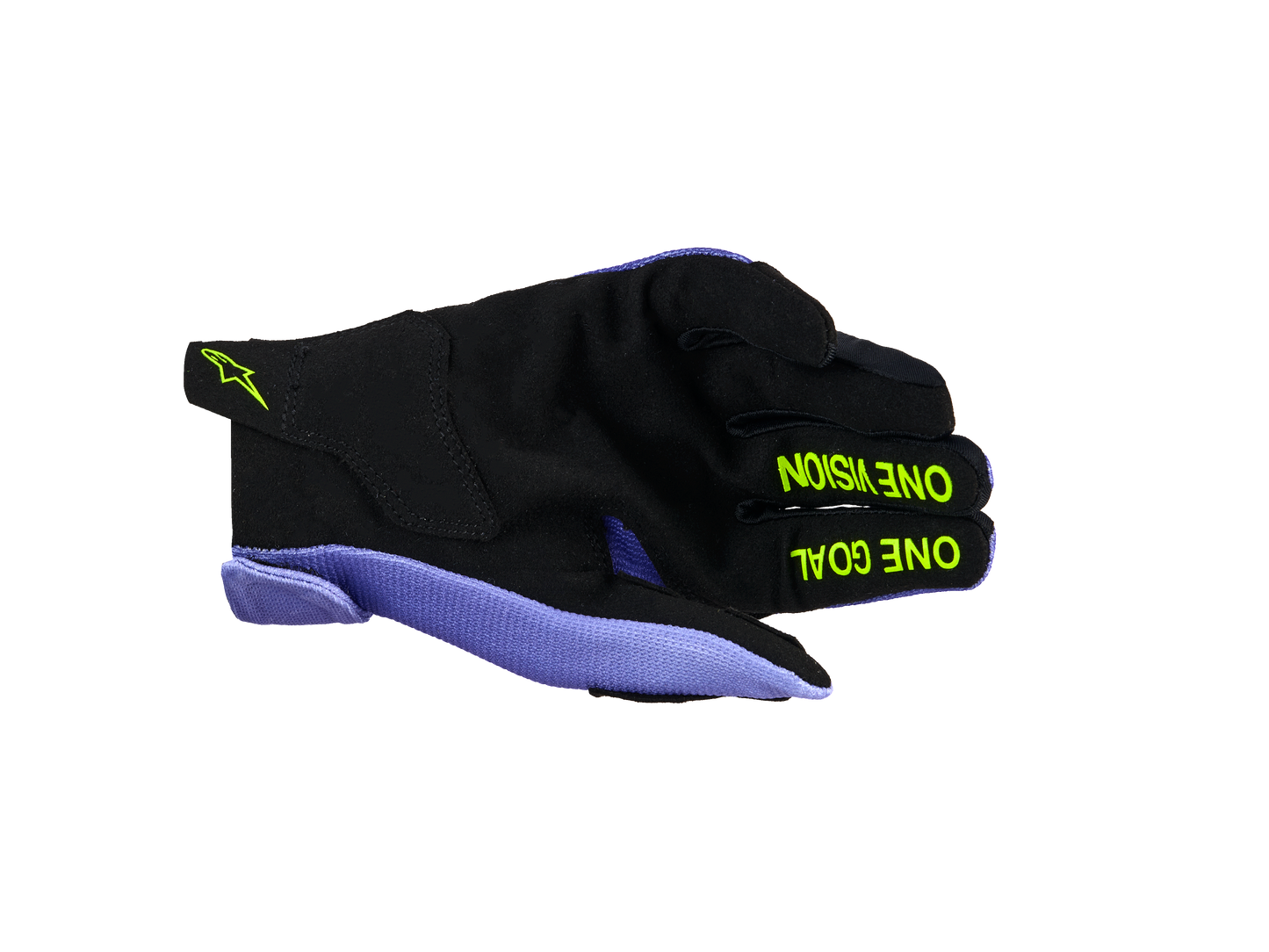 Alpinestars Radar Kinder Crosshandschoenen Paars Fluor Geel